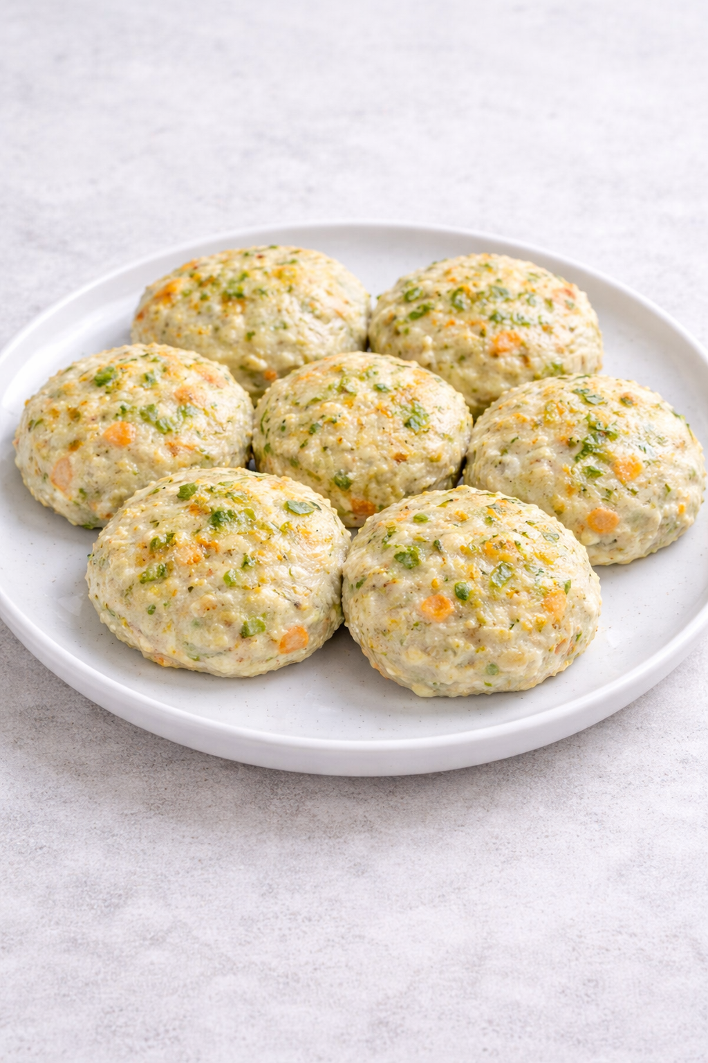 ПП куриные котлеты с брокколи в духовке